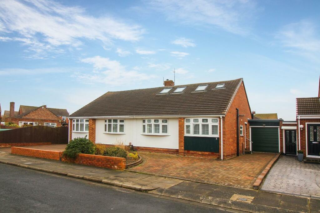 3 bedroom bungalow for sale in Tilbury Grove, North Shields, NE30