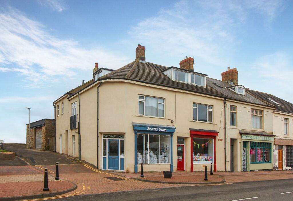 3 bedroom terraced house for sale in Front Street, NewbigginByTheSea
