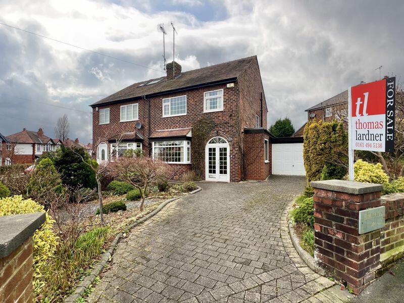 3 bedroom semidetached house for sale in Carlton Avenue, Romiley, SK6