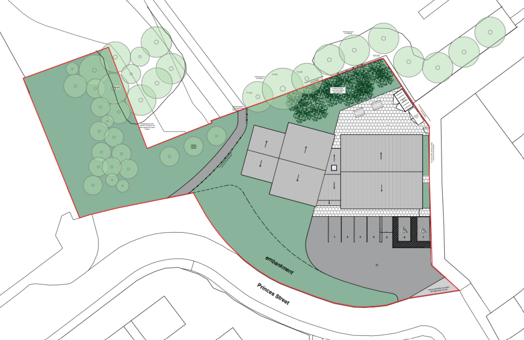 Main image of property: Land Adjacent 125 Princes Street, Moor Lane, Mansfield, Nottinghamshire NG18 5SF