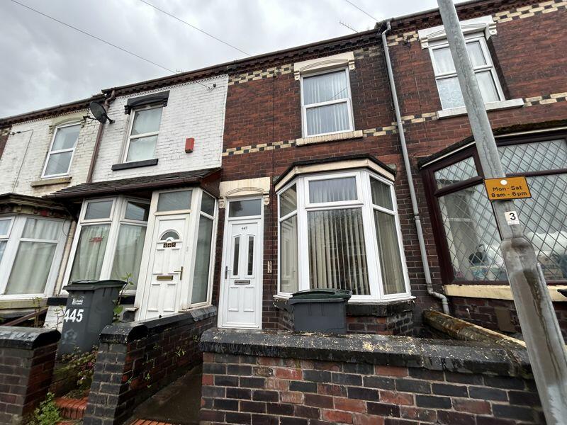 2 bedroom terraced house for sale in Victoria Road, Stoke-On-Trent, ST1