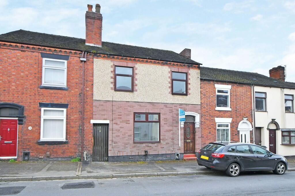 3 bedroom terraced house for sale in Ainsworth Street, Fenton, Stoke-on-Trent, ST4