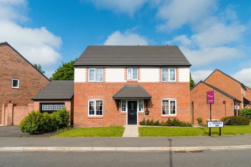 4 bedroom detached house for sale in Merdale Way, Lathom, WN8