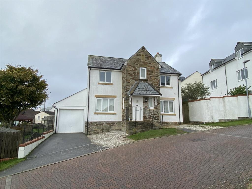4 bedroom detached house for sale in Burlawn Drive, St. Austell, PL25
