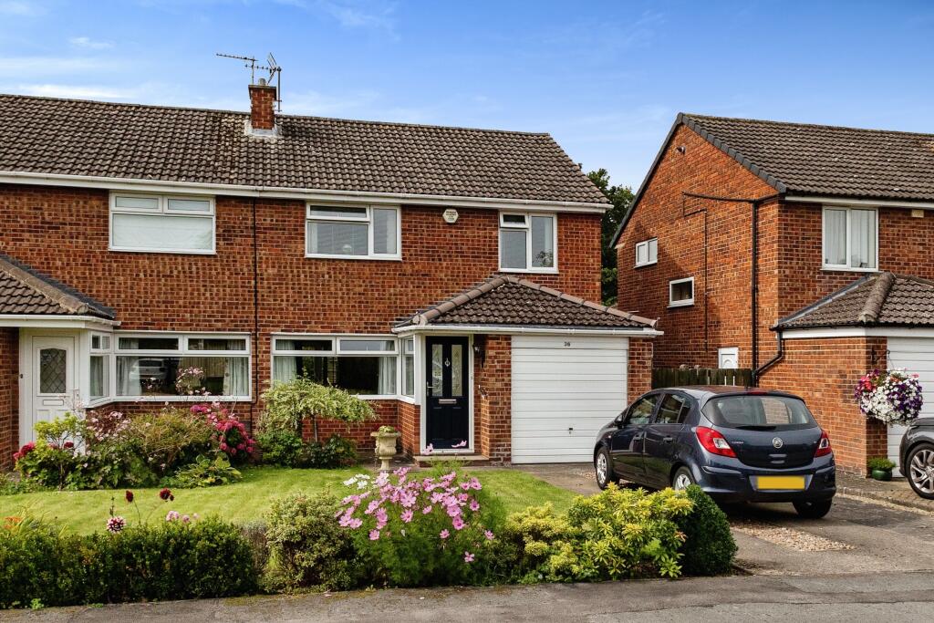 3 bedroom semidetached house for sale in Riversdene, Stokesley