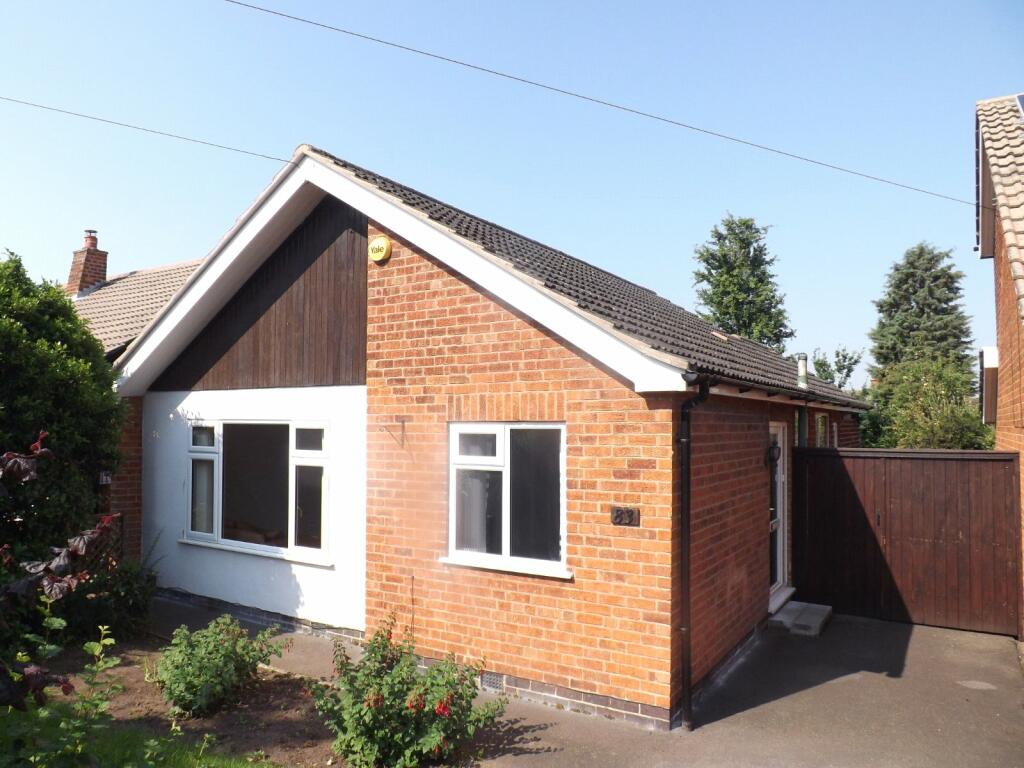 2 bedroom bungalow for sale in Boxley Drive, West Bridgford, Nottingham