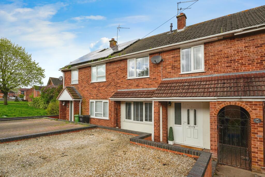 2 bedroom terraced house for sale in Langdale Drive, WORCESTER, Worcestershire, WR4
