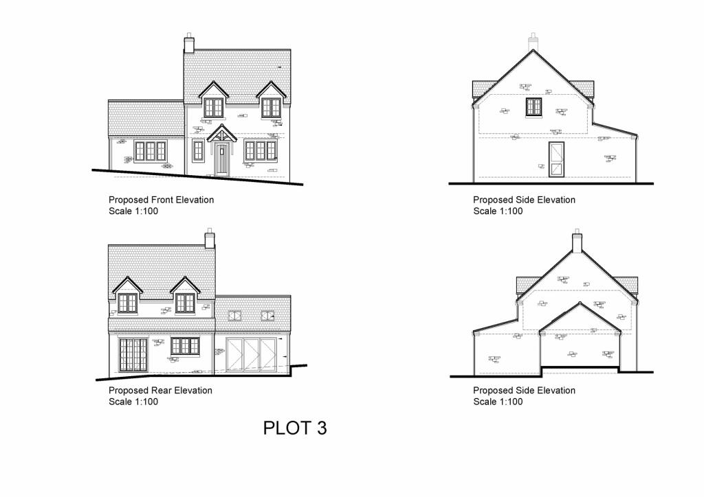 Plot for sale in Westside Lane, Stoke Goldington, Buckinghamshire, MK16