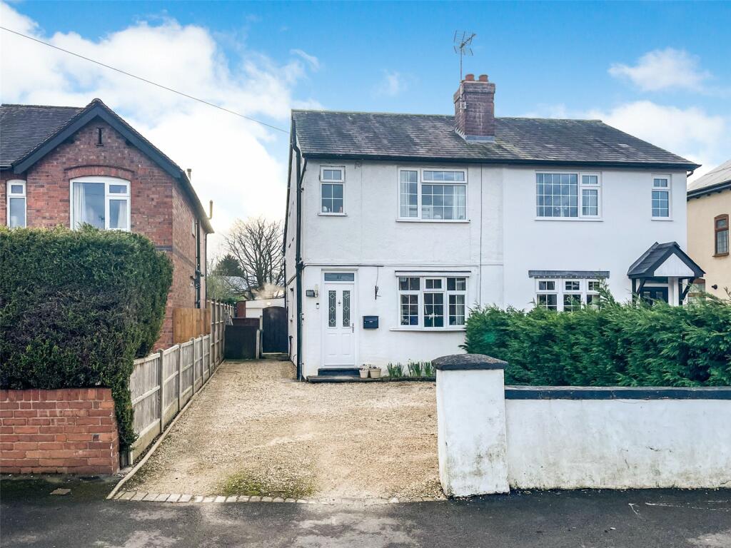 3 bedroom semidetached house for sale in Marlpool Lane, Kidderminster, Worcestershire, DY11