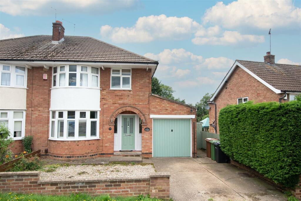 3 bedroom semi-detached house for sale in The Headlands, Wellingborough ...