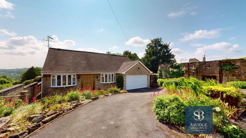 3 bedroom bungalow for sale in Manor Road, South Wingfield, DE55