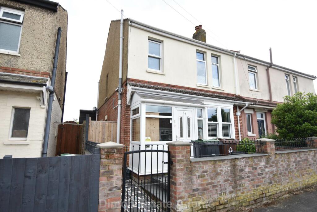 3 bedroom semidetached house for sale in Fieldmore Road, Elson, PO12