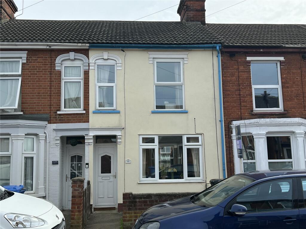 3 bedroom terraced house for sale in Richmond Road, Ipswich, Suffolk, UK, IP1