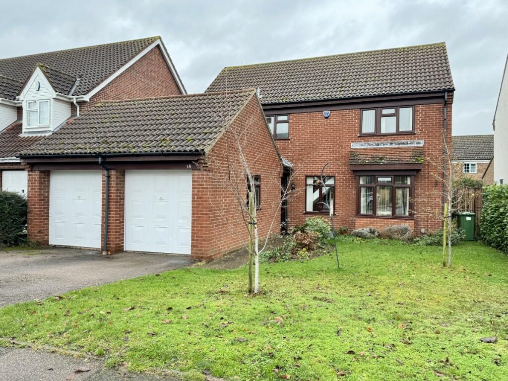 4 bedroom detached house for sale in 18 Sweetings Road, Godmanchester, Cambridgeshire. PE29 2JS