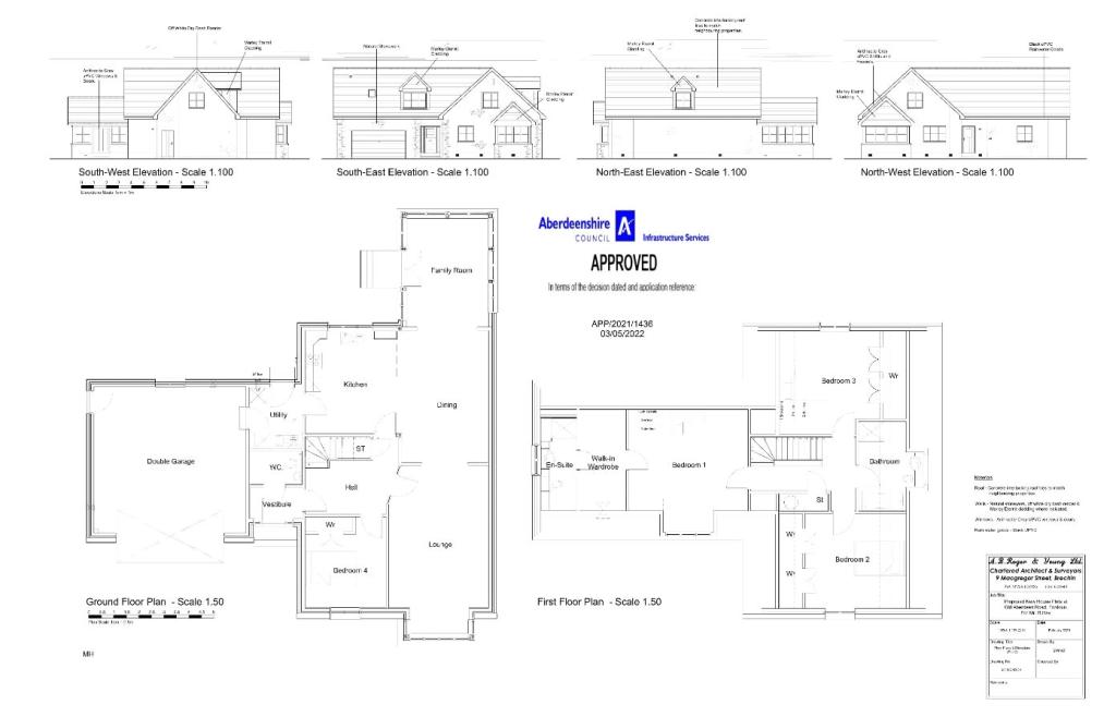 Additional property image - Plot 2, Land To North East Of 3, Old Aberdeen Road, Fordoun, AB30