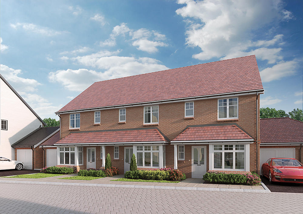 Edenbrook Village New Homes Development by Berkeley Homes (Southern) Ltd