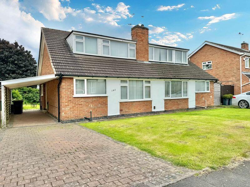 2 bedroom semidetached bungalow for sale in Paterson Place, Shepshed, LE12