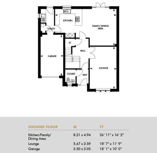 The Darroch, Ground Floor