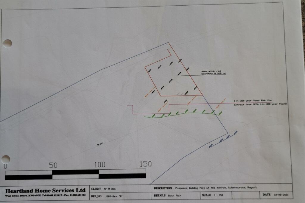 Land for sale in Plot near The Kerrow, Sciberscross, Rogart Sutherland