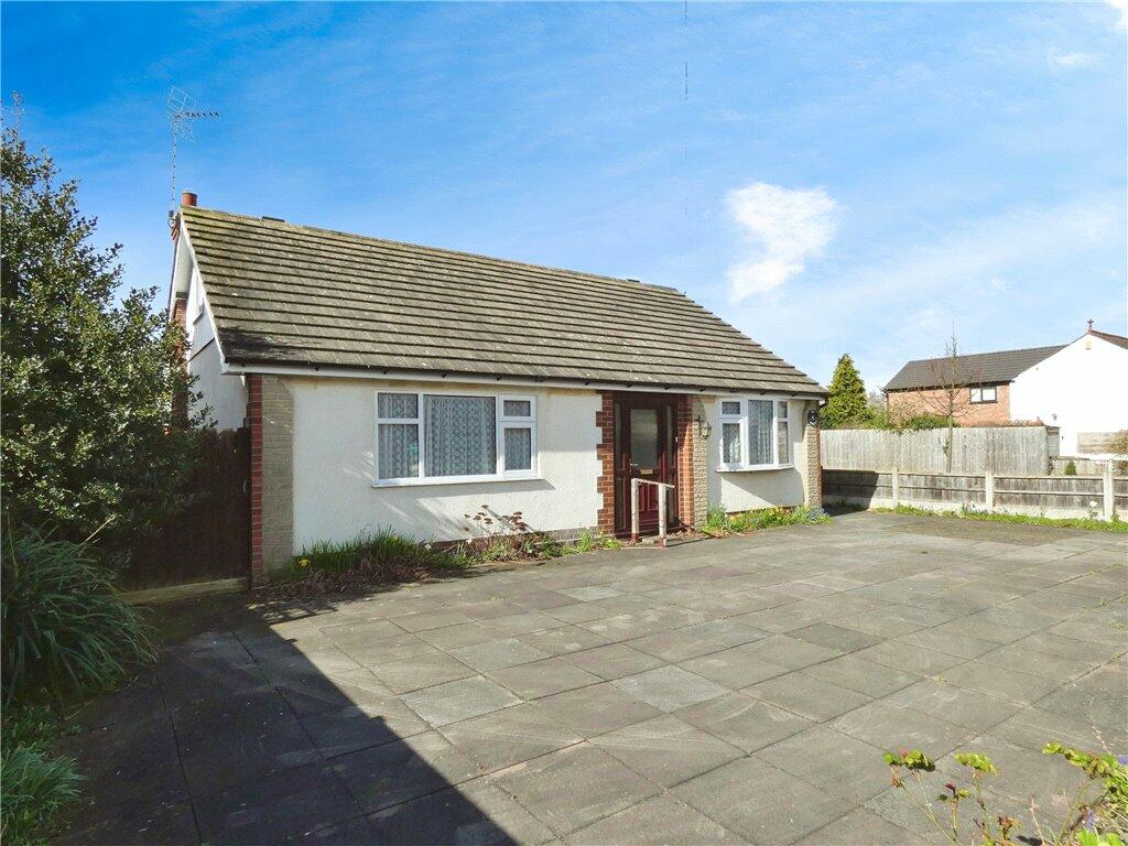 3 bedroom bungalow for sale in Audlem Road, Nantwich, Cheshire, CW5