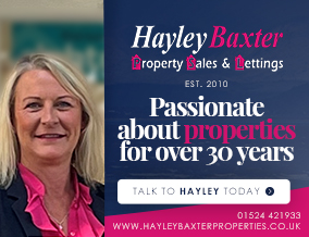 Get brand editions for Hayley Baxter Sales & Lettings, Morecambe