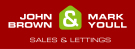 John Brown Mark Youll, Old Coulsdon Estate Agent Logo