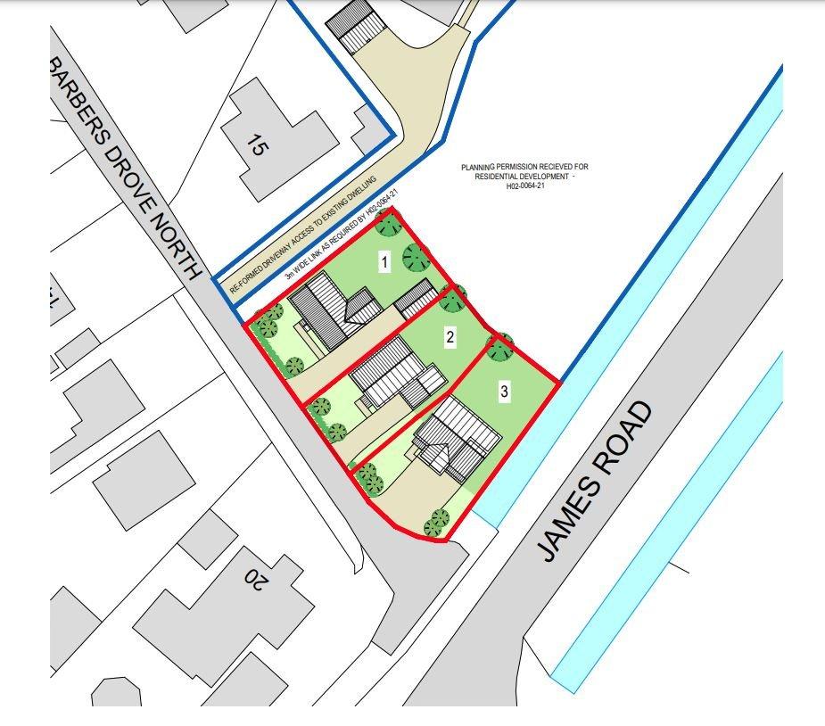 Plot for sale in Barbers Drove North, Crowland, Peterborough, PE6
