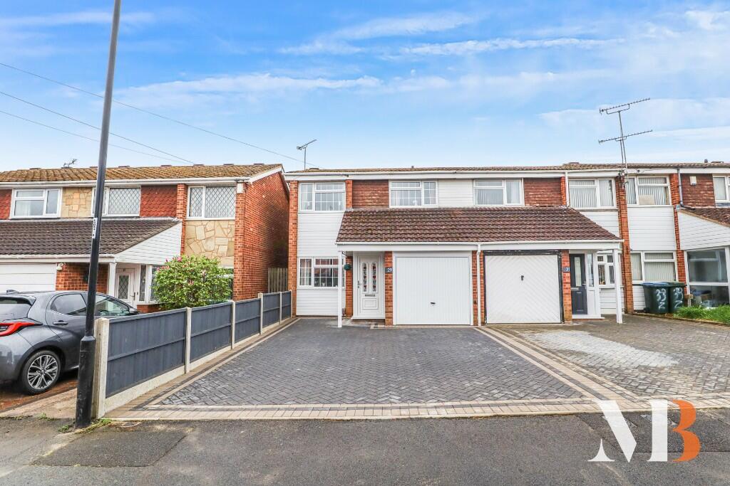 3 bedroom end of terrace house for sale in Dersingham Drive, Coventry