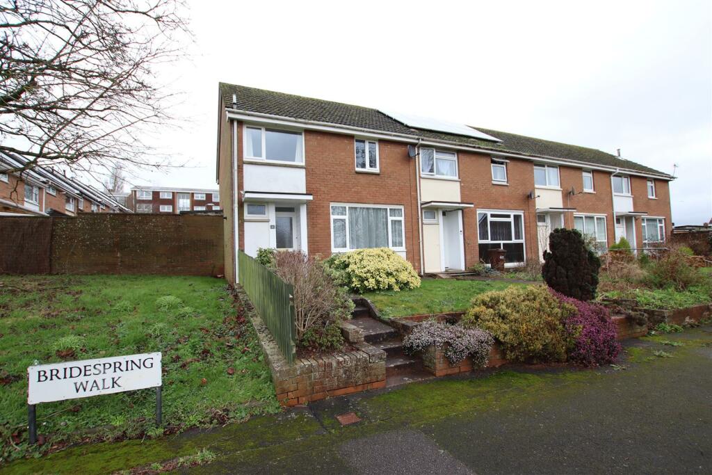 3 bedroom end of terrace house for sale in Bridespring Road, Exeter, EX4