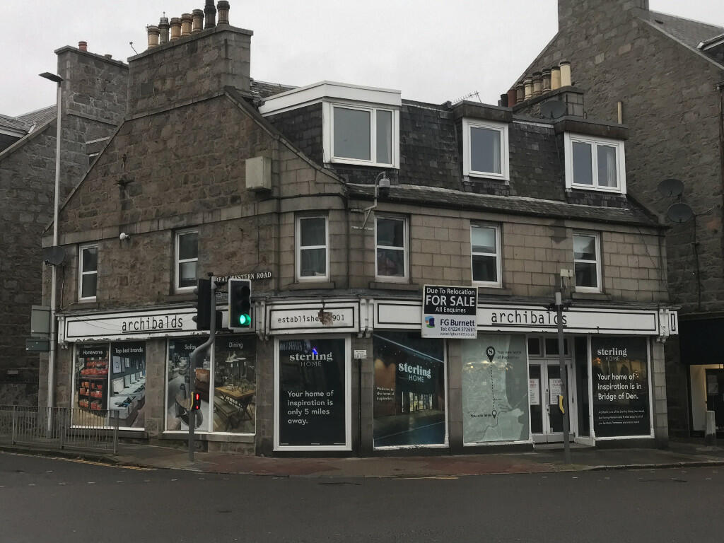High street retail property for sale in 110 Holburn Street, Aberdeen
