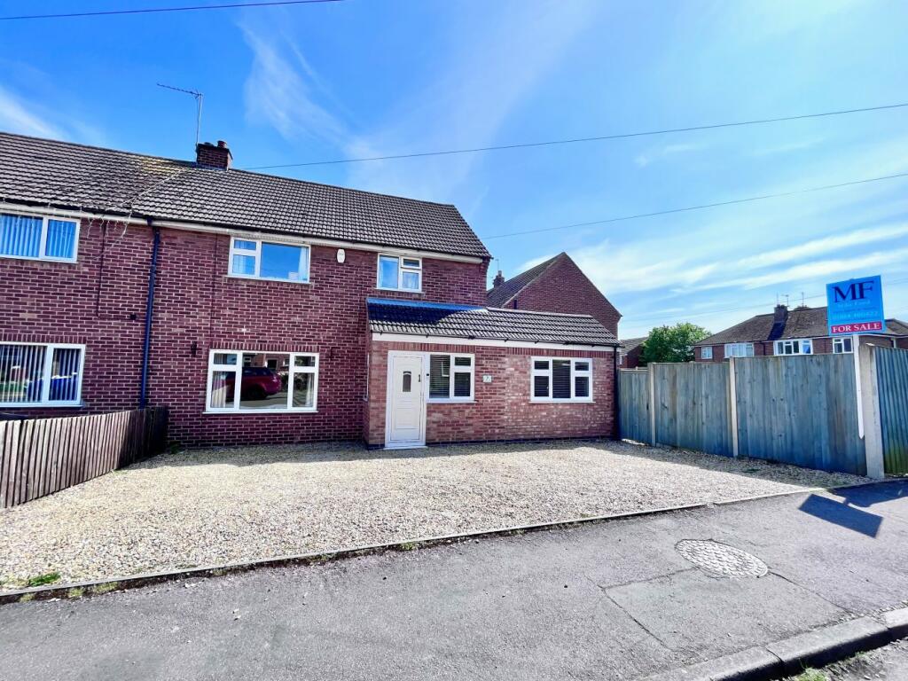 3 bedroom semidetached house for sale in Woodhouse Road, Asfordby, LE14