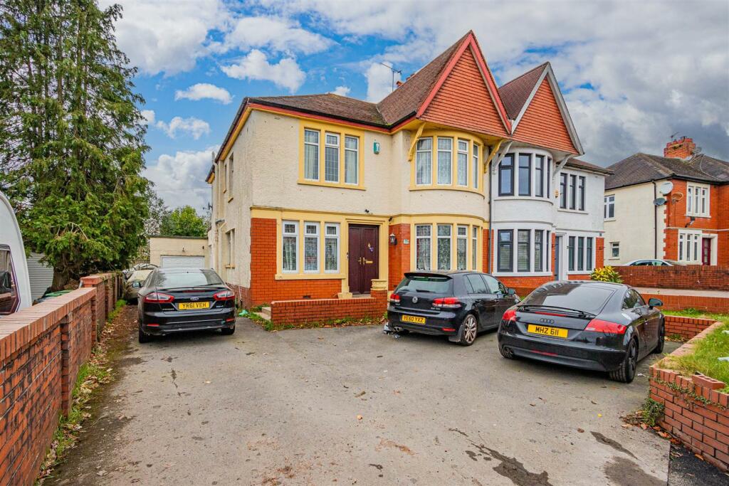 4 bedroom semi-detached house for sale in Cyncoed Road, Cyncoed, Cardiff, CF23