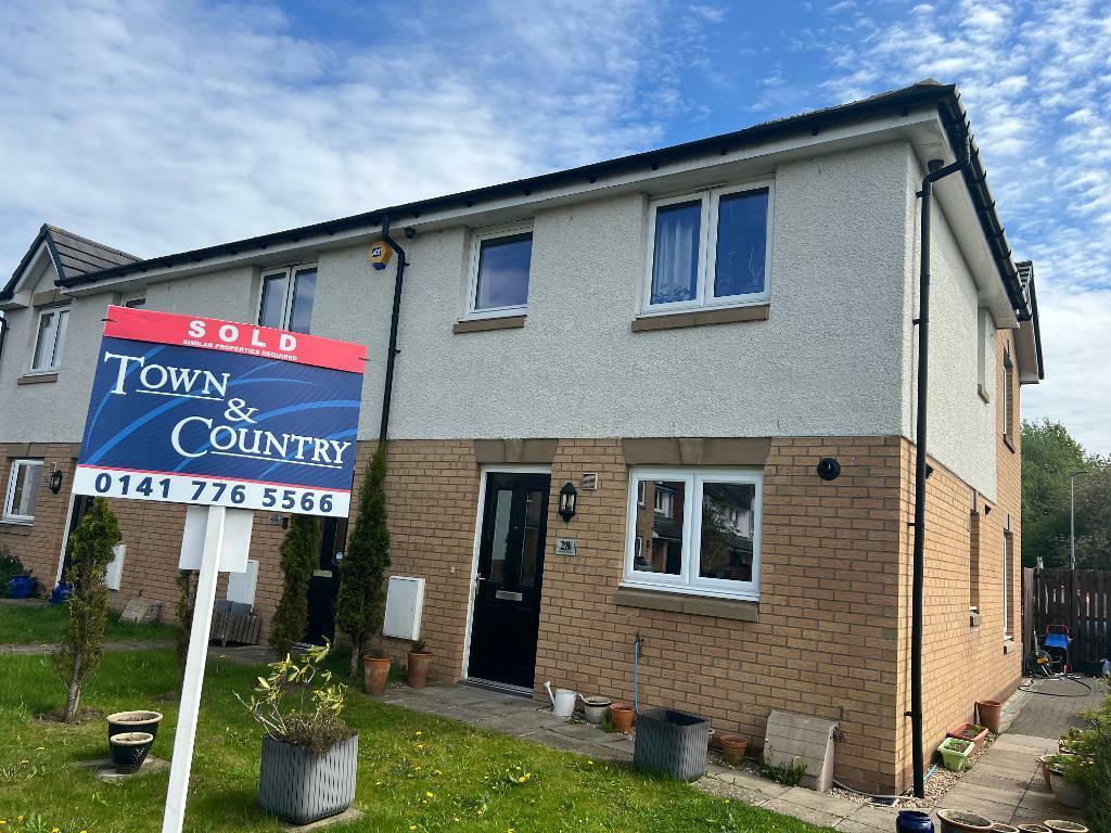 3 bedroom end of terrace house for sale in Auchan Crescent, Stepps, Glasgow, G33 6PE, G33