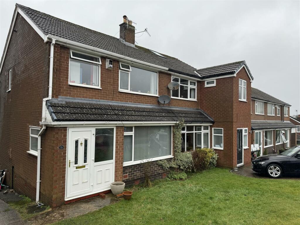 3 bedroom semidetached house for sale in Carrbrook Crescent, Carrbrook