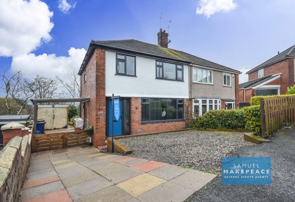3 bedroom semidetached house for sale in Gill Bank Road, Kidsgrove