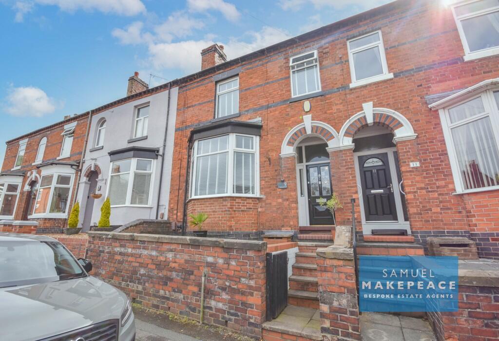 4 bedroom terraced house for sale in Silverdale Road, Wolstanton