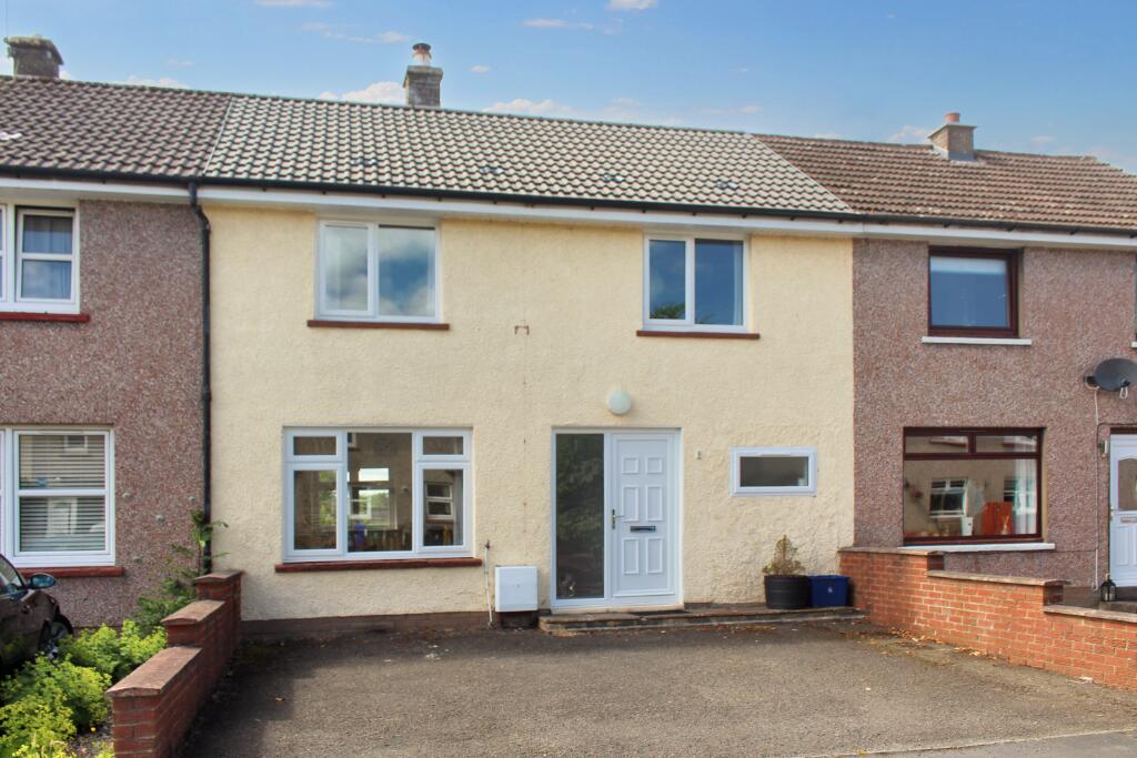 3 bedroom terraced house for sale in Whitecross Avenue, Dunblane, FK15