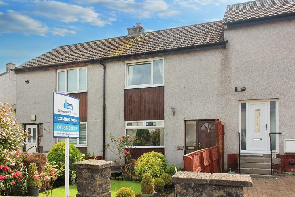 2 bedroom terraced house for sale in Ardoch Crescent, Dunblane, FK15
