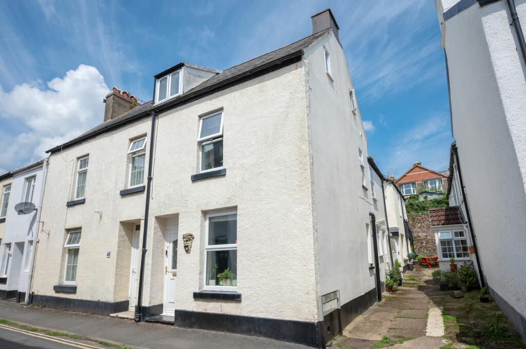 3 bedroom end of terrace house for sale in Brook Street, Dawlish, EX7
