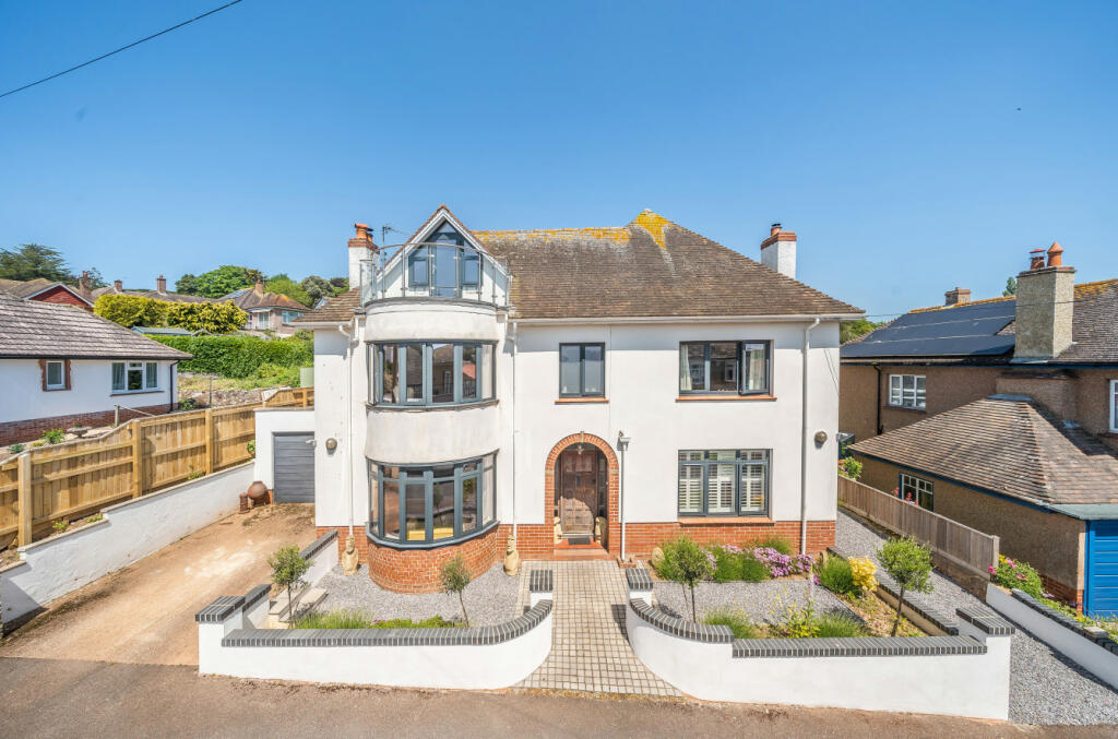 4 bedroom detached house for sale in Connaught Road, Sidmouth, Devon, EX10