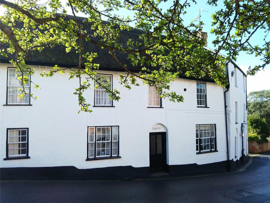 1 bedroom terraced house for sale in Fore Street Hill, Budleigh Salterton, Devon, EX9