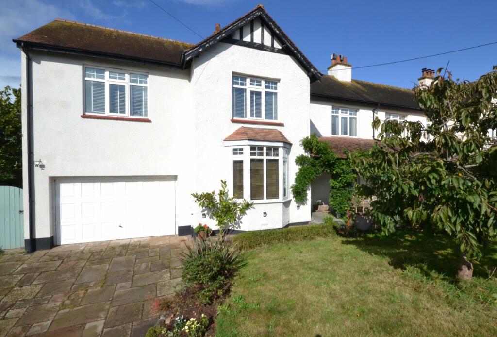 4 bedroom semidetached house for sale in East Budleigh Road, Budleigh