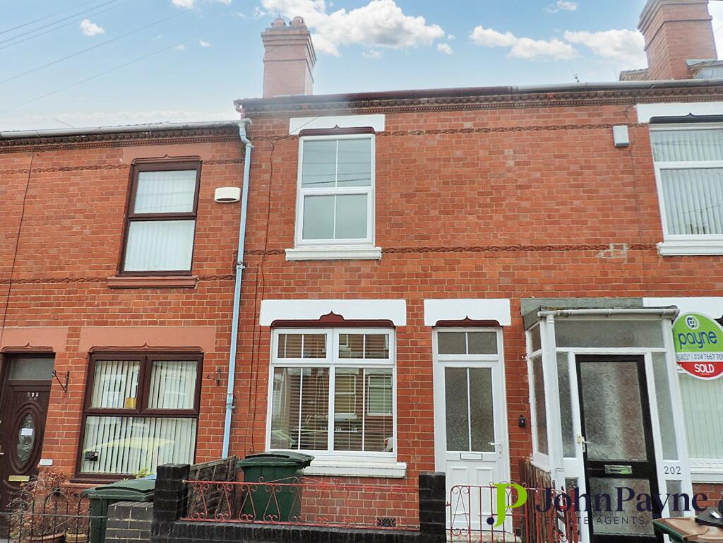 2 bedroom terraced house for rent in Melbourne Road, Earlsdon, Coventry, West Midlands, CV5