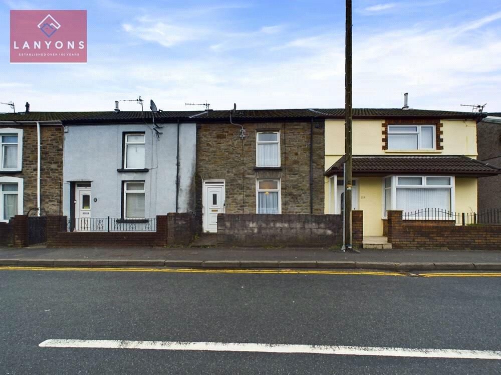 2 bedroom terraced house for sale in Trealaw Road, Tonypandy, Rhondda