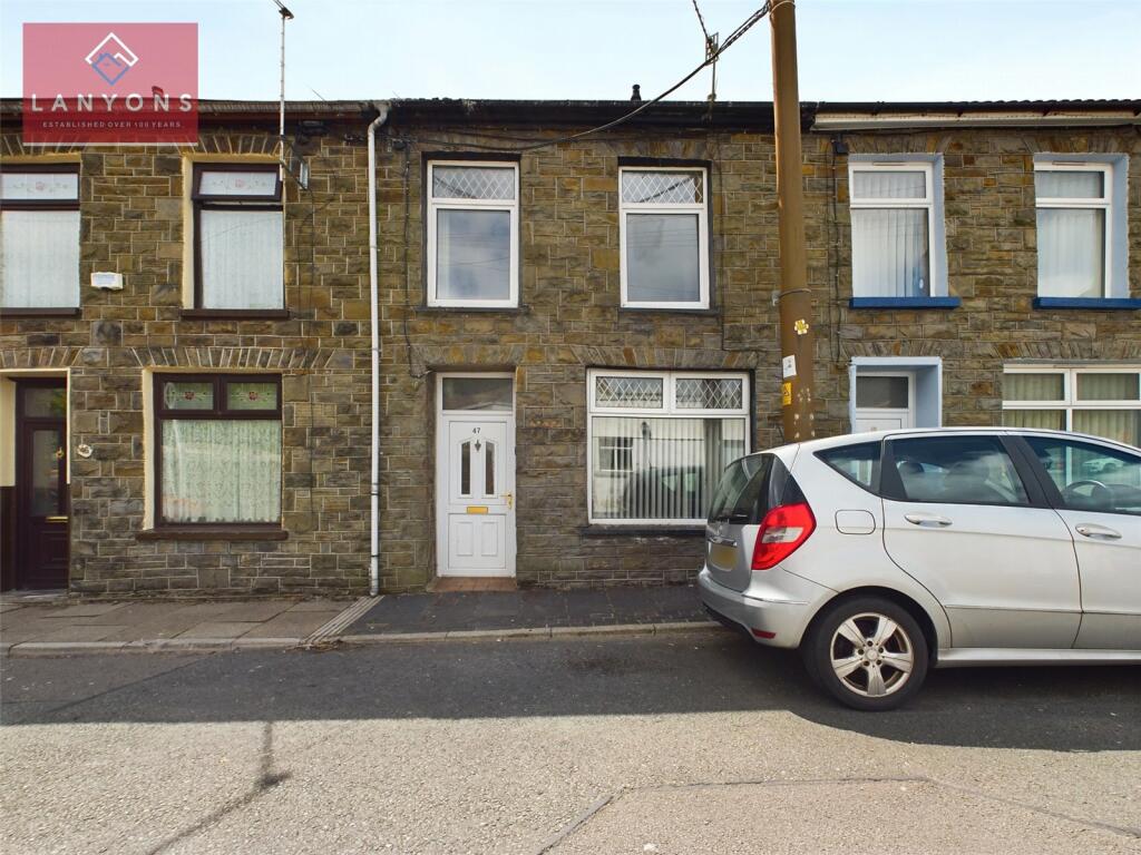 3 bedroom terraced house for sale in Lake Street, Ferndale, Rhondda Cynon Taf, CF43