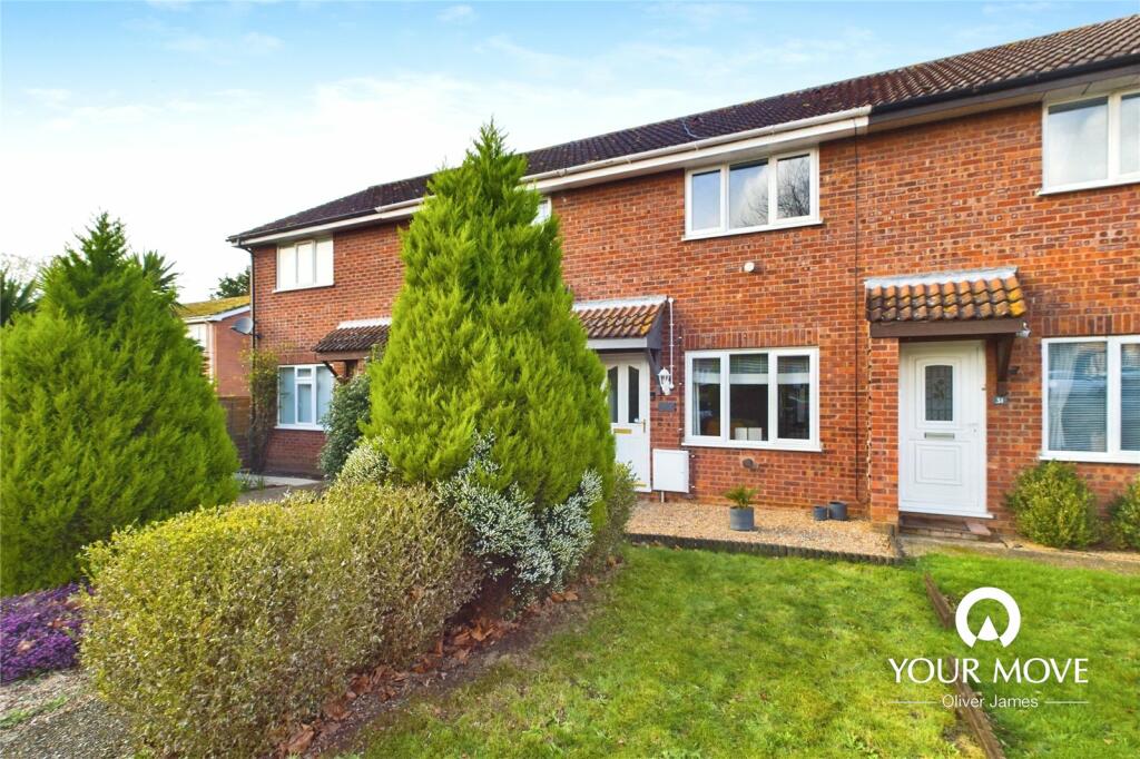 2 bedroom terraced house for sale in Sheridan Walk, Worlingham, Beccles, Suffolk, NR34