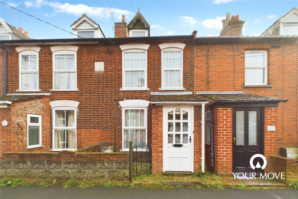 3 bedroom terraced house for sale in Denmark Road, Beccles, Suffolk, NR34