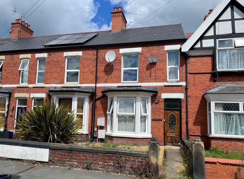2 bedroom terraced house for sale in Bersham Road, Wrexham, LL13