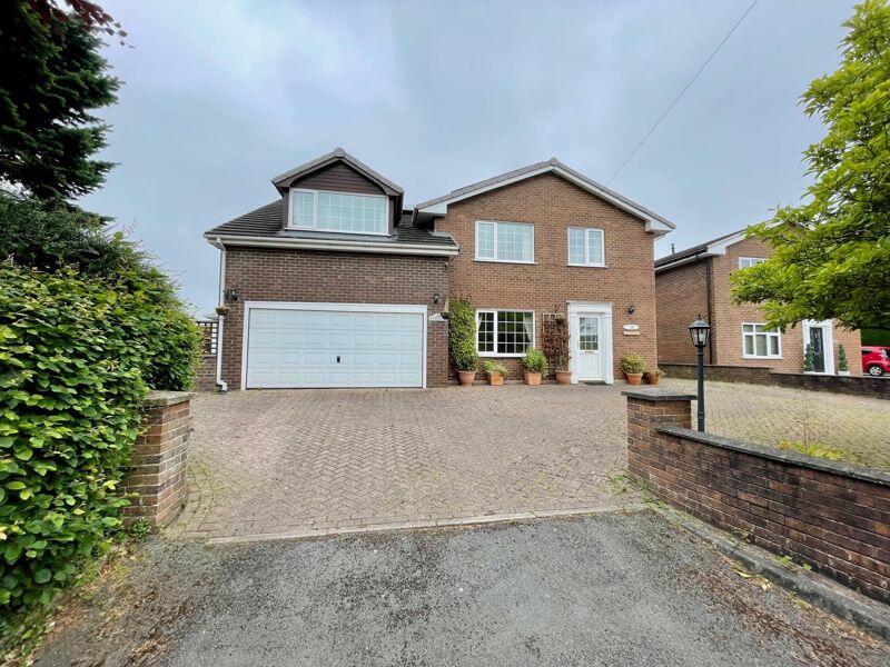 6 bedroom detached house for sale in Off Rhosberse Road, Coedpoeth, LL11