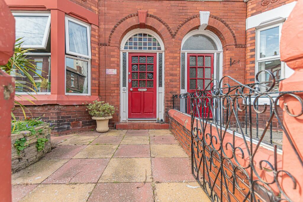 4 bedroom terraced house for sale in Gladstone Road, Liverpool
